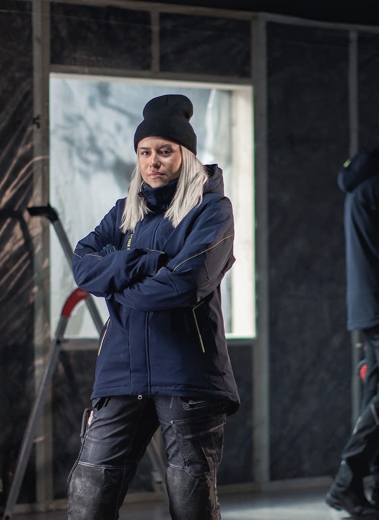 veste hiver stretch femme